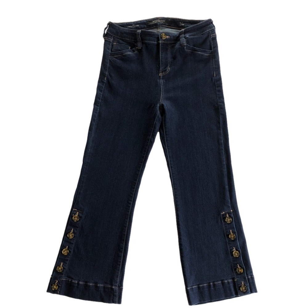 Liverpool Los Angeles The Crop Flare Jeans 6/31